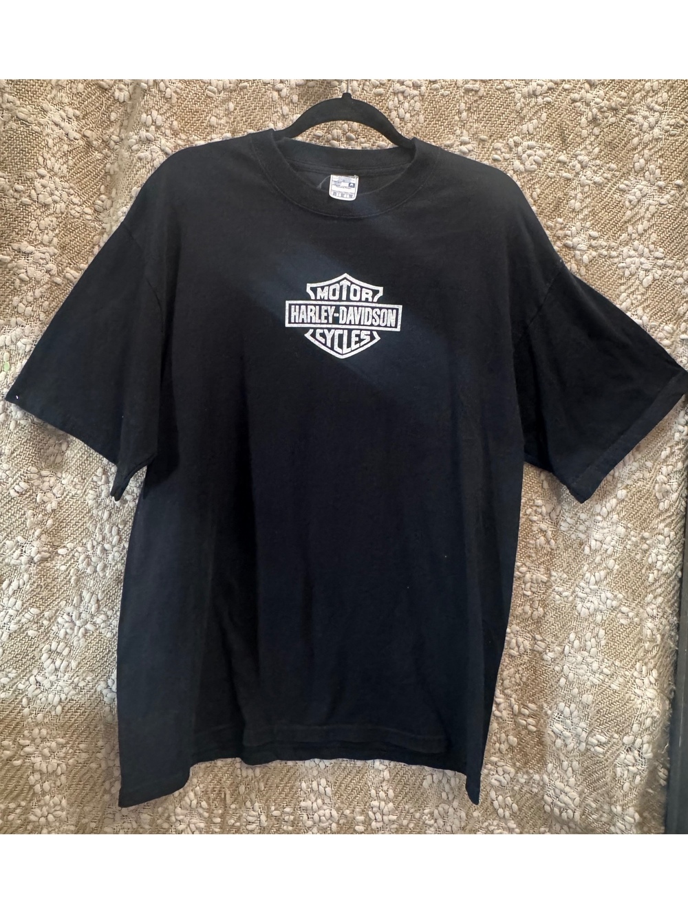 Men's Harley-Davidson Black Casual Motorcycle T-Shirt Size XL